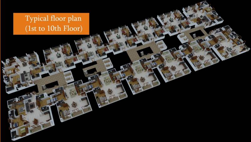  roshan-platinum Images for Cluster Plan of RR Roshan Platinum