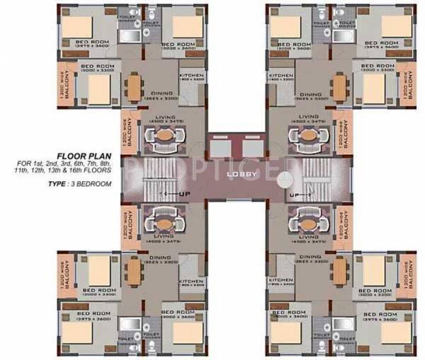 Images for Cluster Plan of Bengal Heights