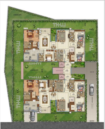 Images for Cluster Plan of Sri Oak Wood