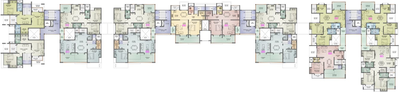 Images for Cluster Plan of Bedekar The Palmgrove