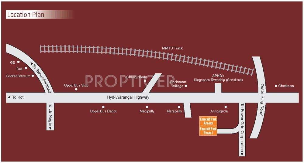  emerald park Images for Location Plan of Modi Emerald Park