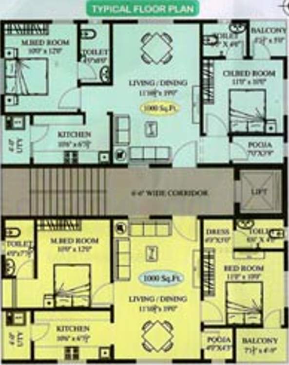 Images for Cluster Plan of Bhoomatha Sri Nilayam