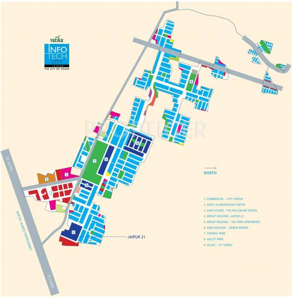 Images for Location Plan of Vatika Jaipur 21