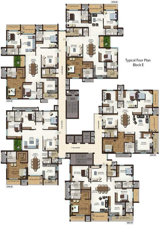 Images for Cluster Plan of Jayabheri The Capital