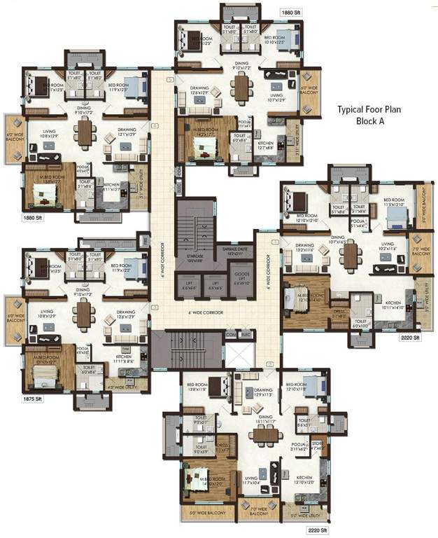 Images for Cluster Plan of Jayabheri The Capital