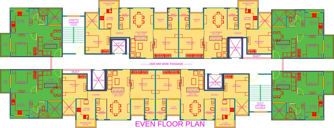  konark virtue Images for Cluster Plan of Karia Konark Virtue