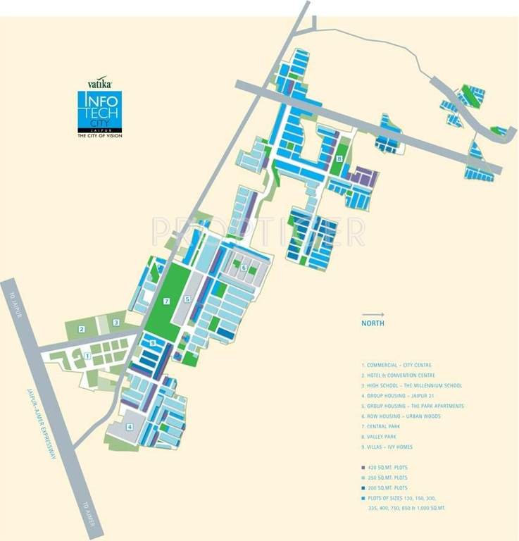  infotech city plots Images for Location Plan of Vatika Infotech City Plots