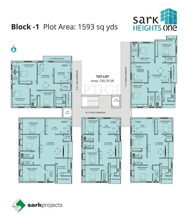 Images for Cluster Plan of Sark Heights One