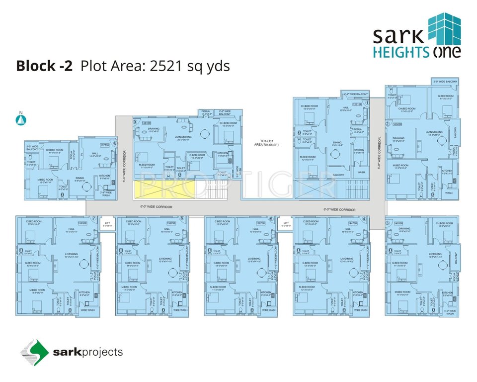 Images for Cluster Plan of Sark Heights One