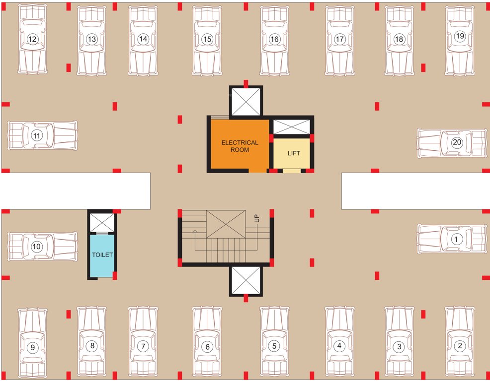 Images for Cluster Plan of KN Ananta Villa