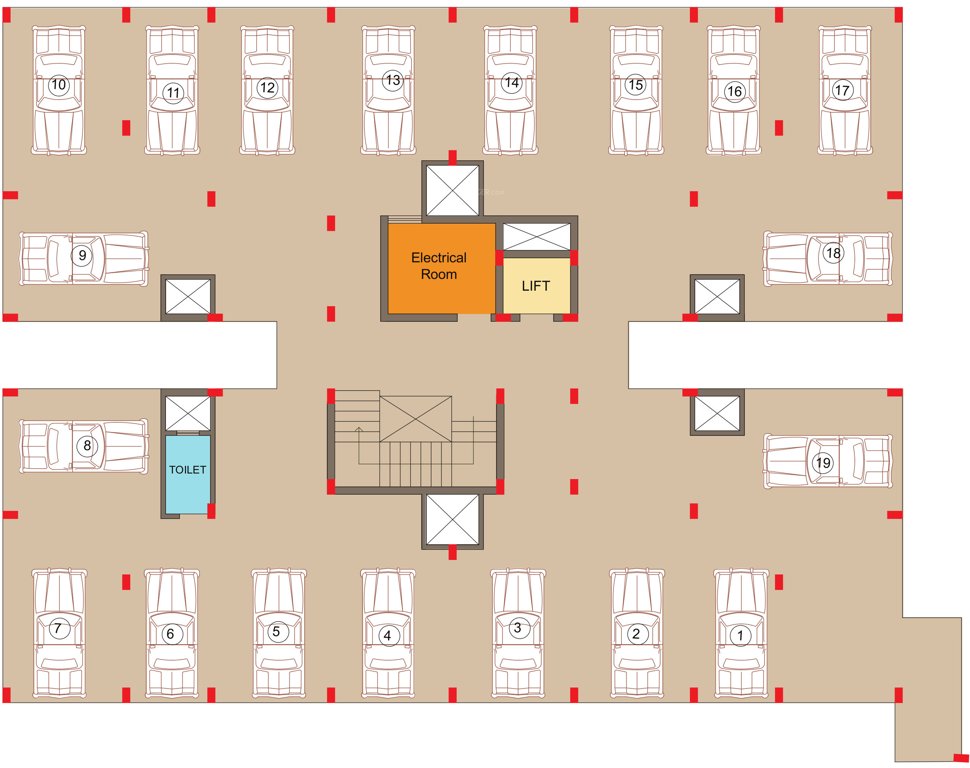 Images for Cluster Plan of KN Ananta Villa