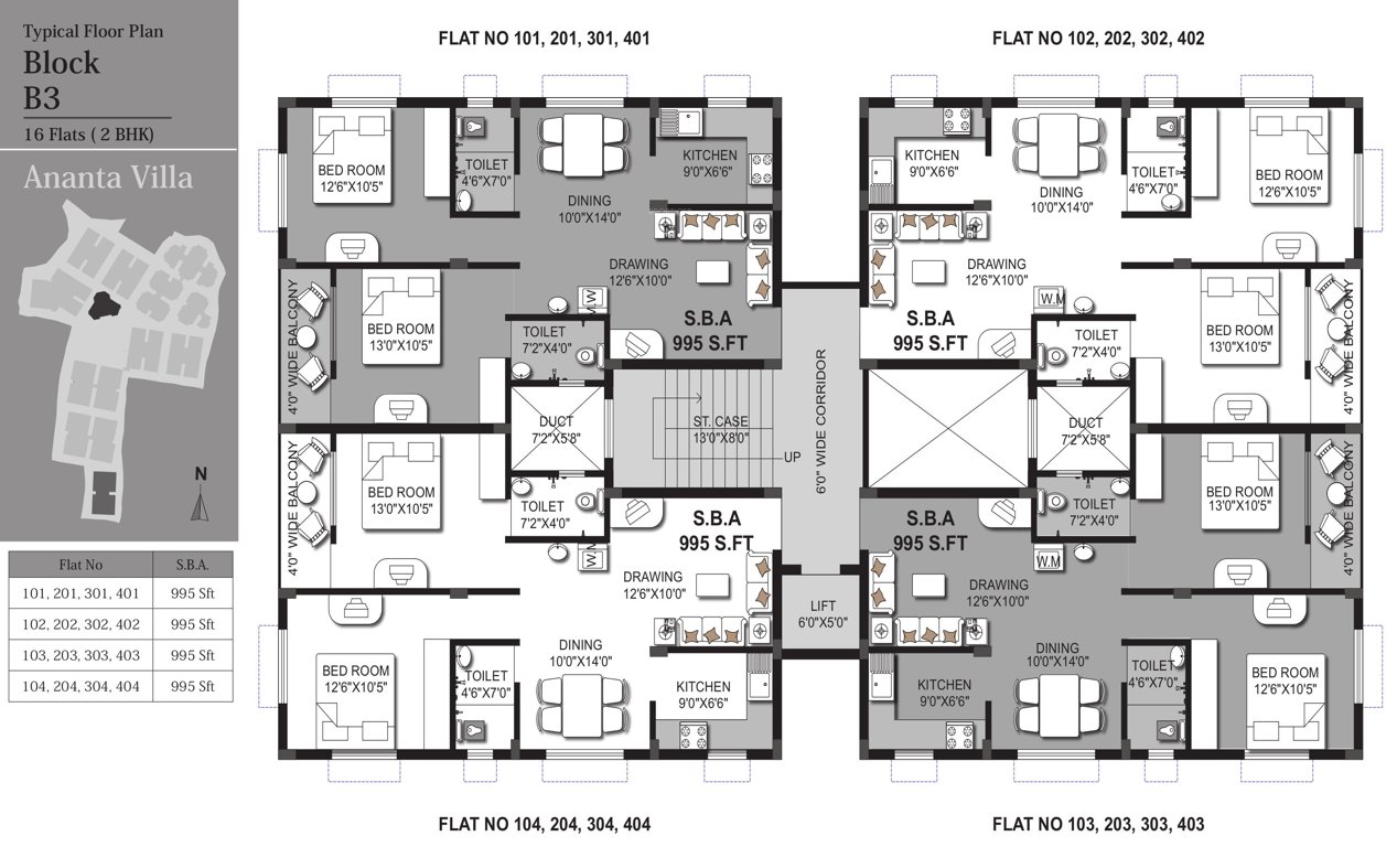 Images for Cluster Plan of KN Ananta Villa