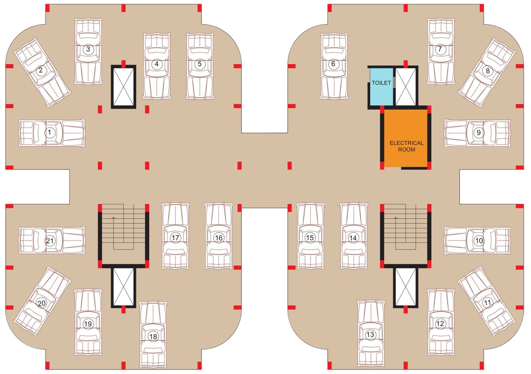 Images for Cluster Plan of KN Ananta Villa