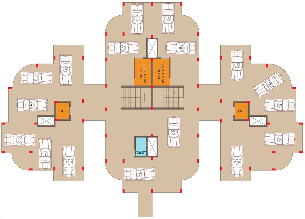 Images for Cluster Plan of KN Ananta Villa