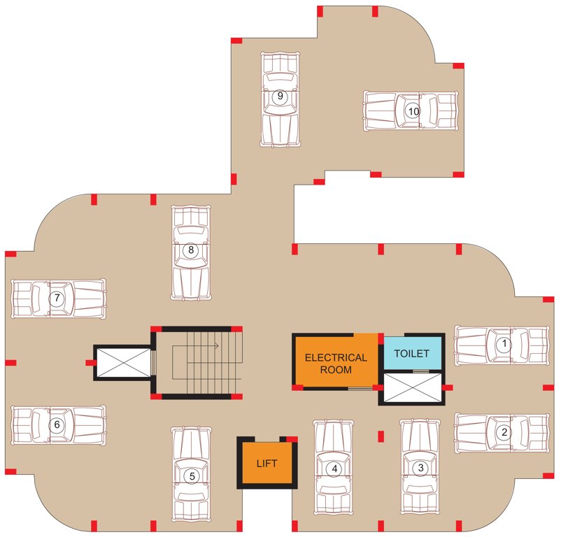 Images for Cluster Plan of KN Ananta Villa