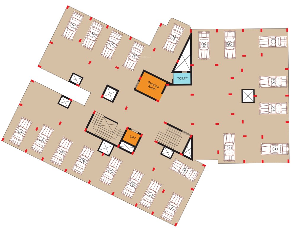 Images for Cluster Plan of KN Ananta Villa