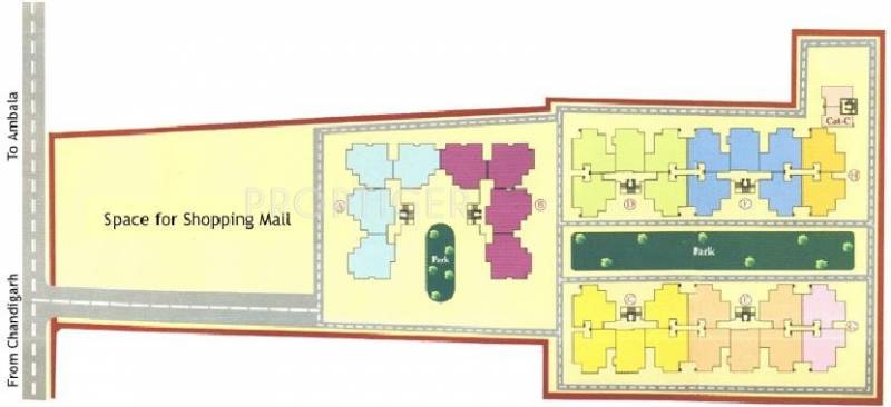 Images for Layout Plan of Mittals Rishi Apartments