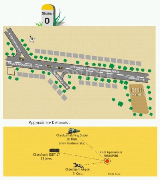 Images for Location Plan of Mittals Rishi Apartments