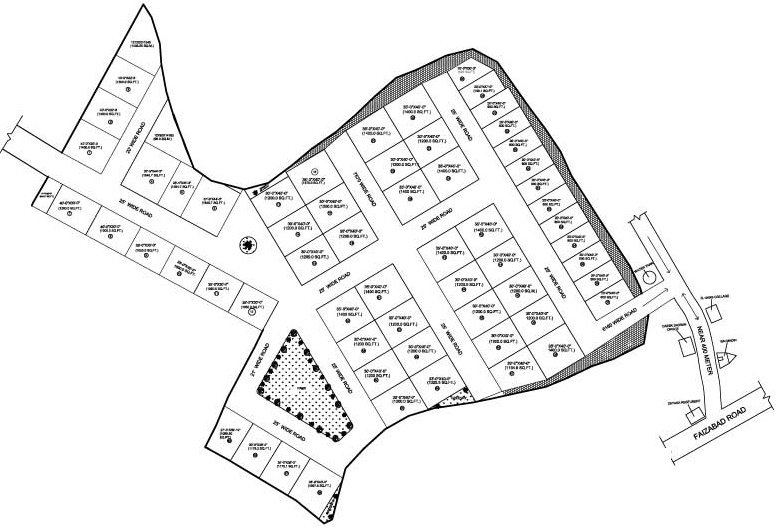 east avenue Layout Plan