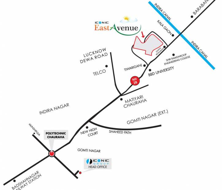  east-avenue Location Plan
