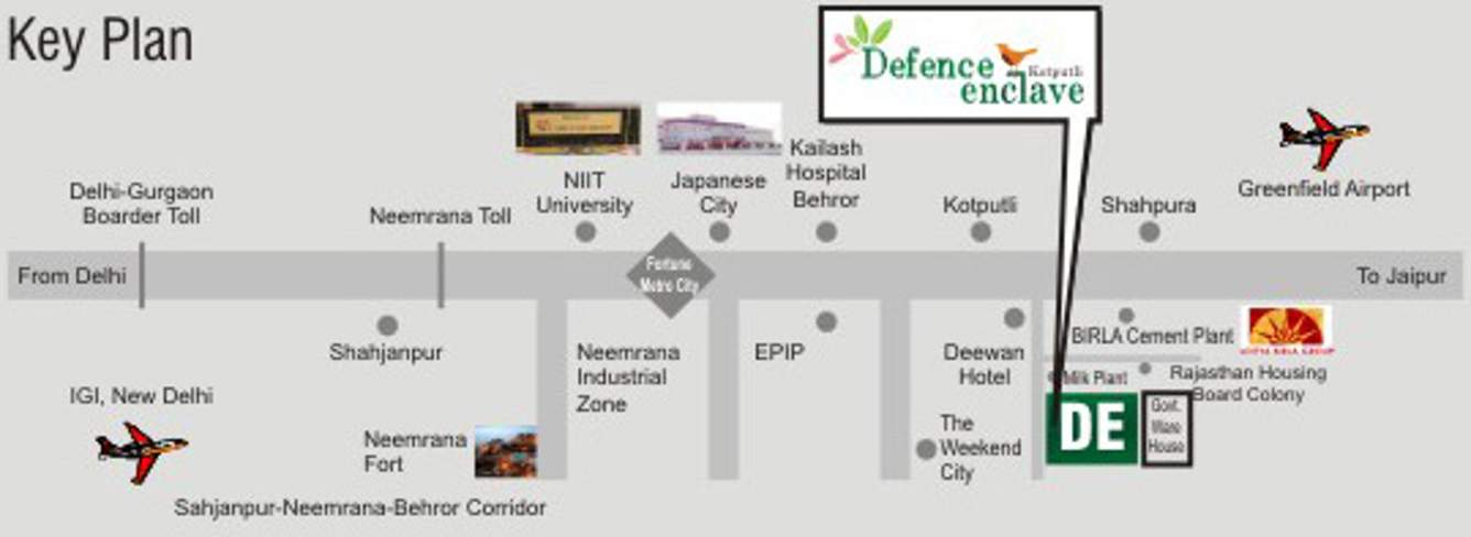 Images for Location Plan of Anand Ultima Builders Defence Enclave