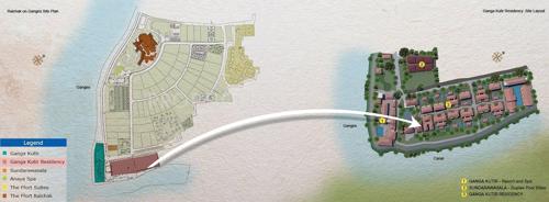 Images for Location Plan of Ambuja Ganga Kutir Residency