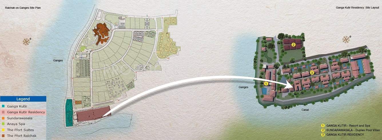 Images for Location Plan of Ambuja Ganga Kutir Residency