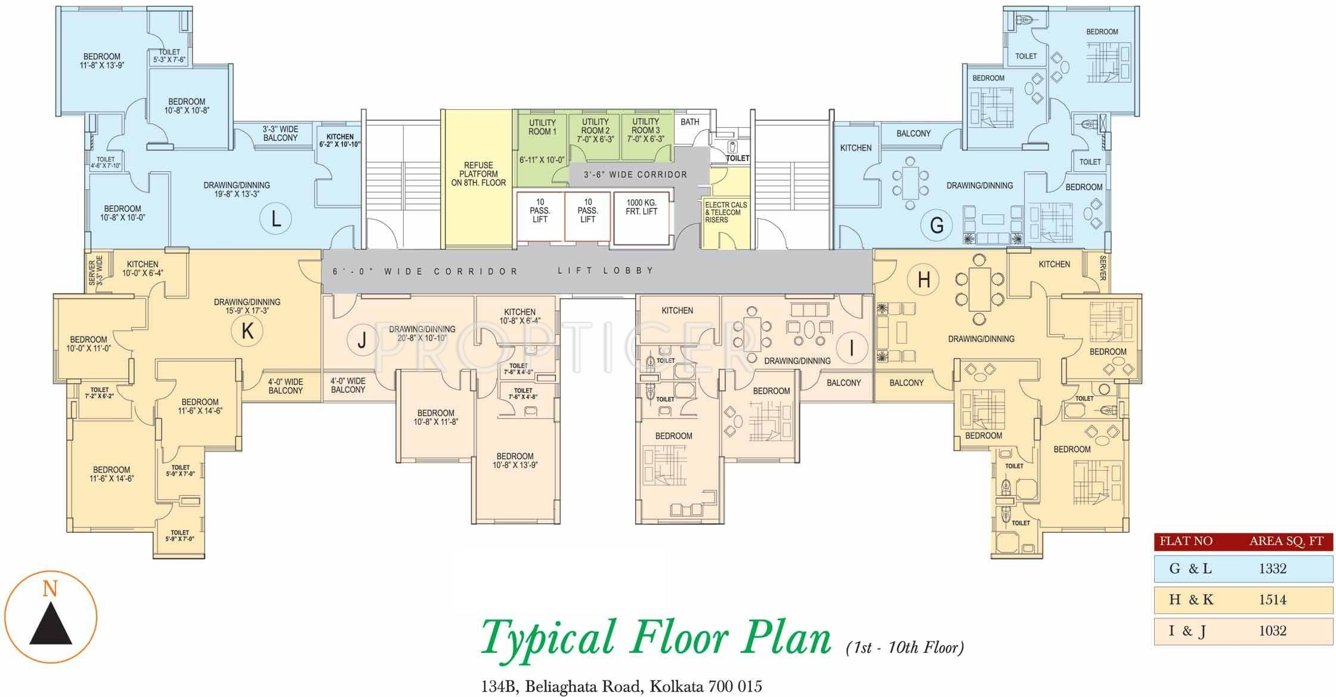 Images for Cluster Plan of Sureka Group Sunrise Towers