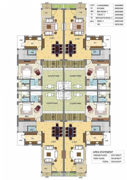 Images for Cluster Plan of Ambuja Neotia Plumeria