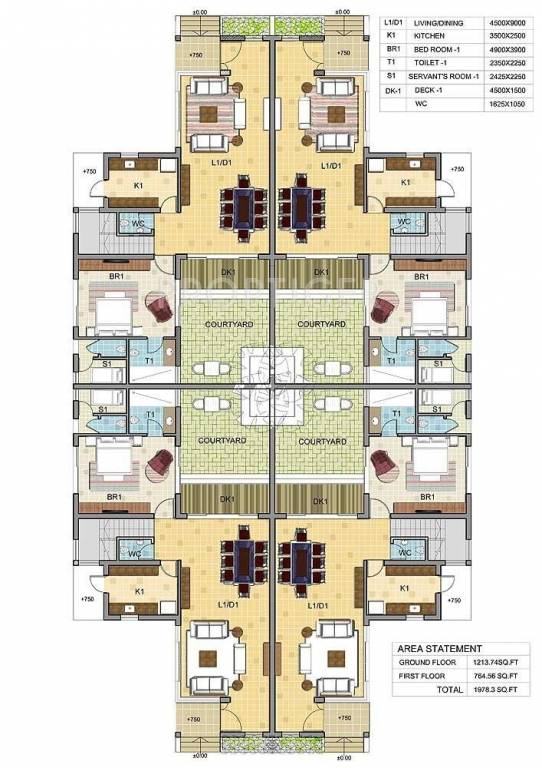 Images for Cluster Plan of Ambuja Neotia Plumeria