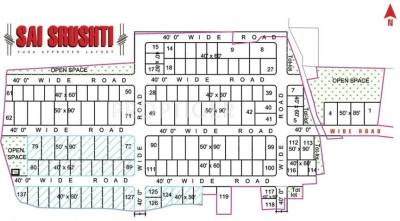 Images for Layout Plan of Bhavya Sai Srushti