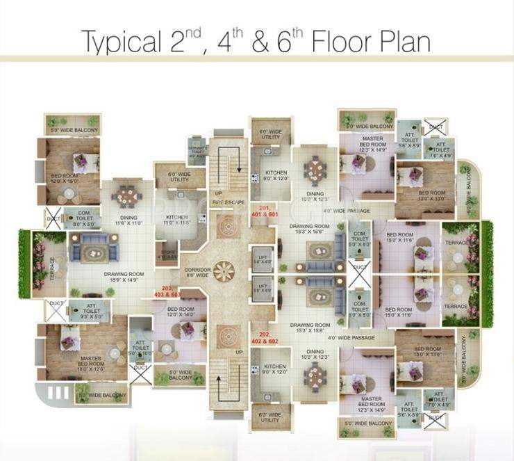 Images for Cluster Plan of Green Aman Signature