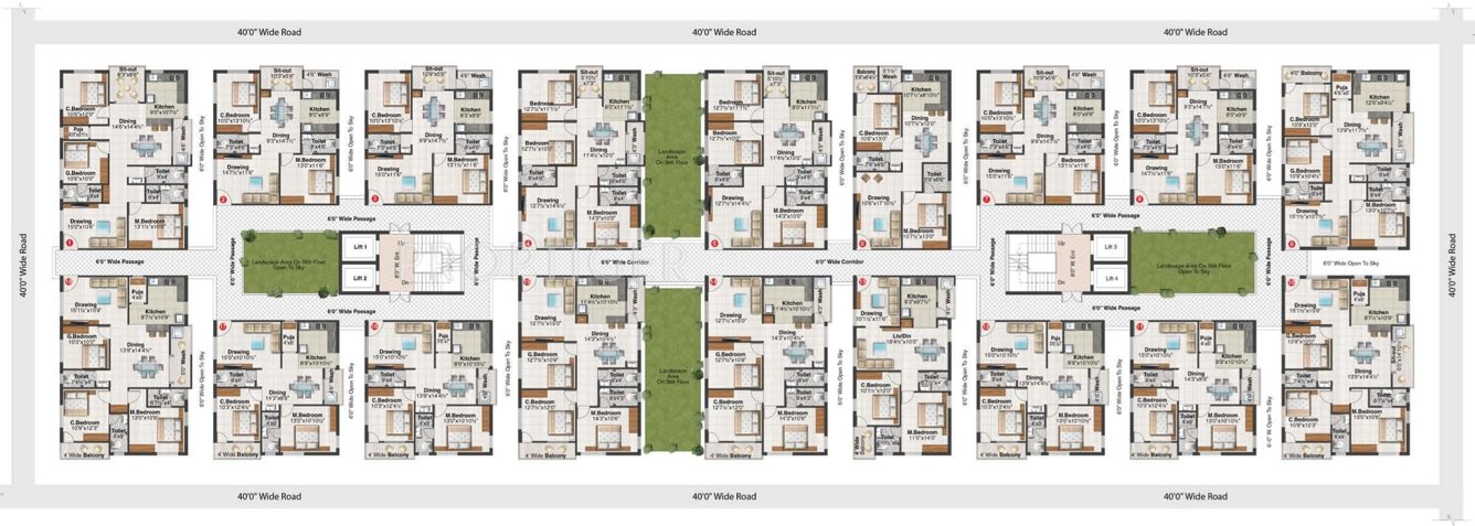 Images for Cluster Plan of RSRPPL Four Seasons