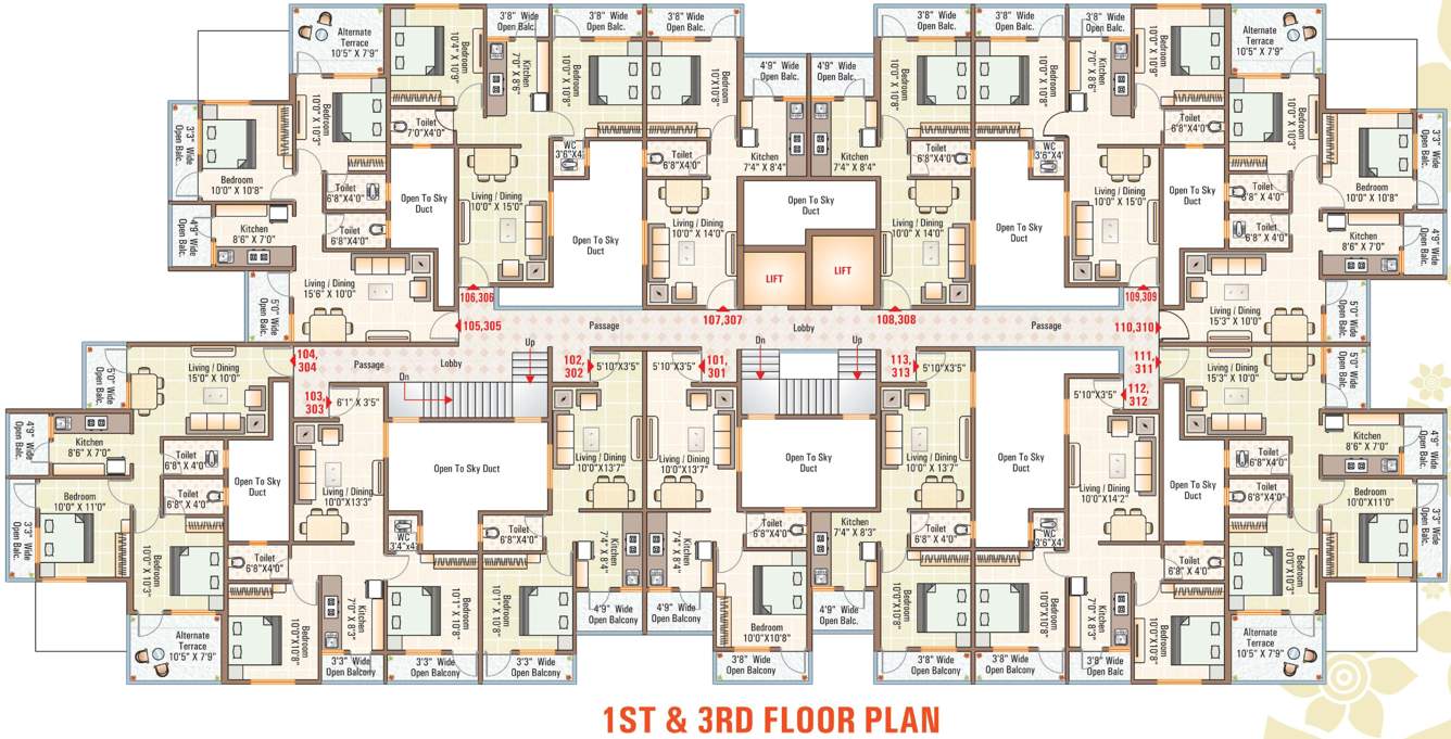 Images for Cluster Plan of Noble Nakshatra Wing D Phase 1 Part A