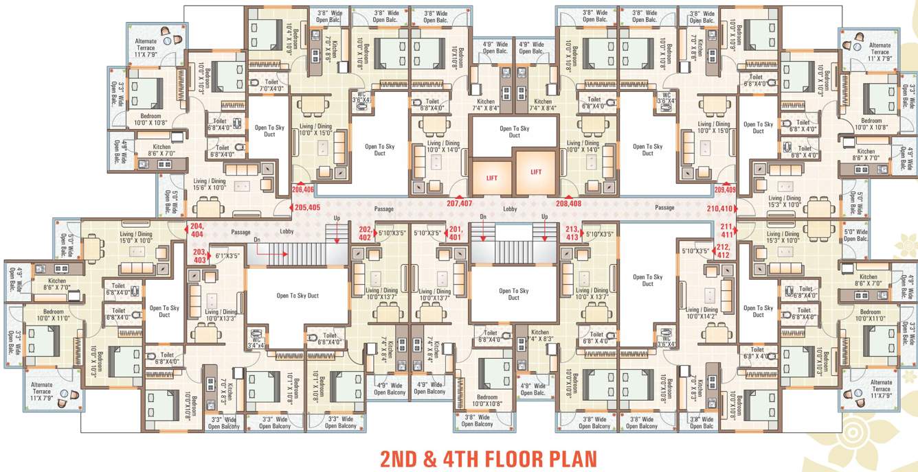 Images for Cluster Plan of Noble Nakshatra Wing D Phase 1 Part A
