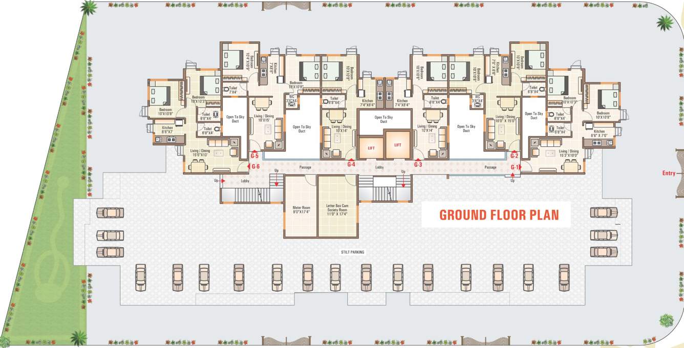 Images for Cluster Plan of Noble Nakshatra Wing D Phase 1 Part A