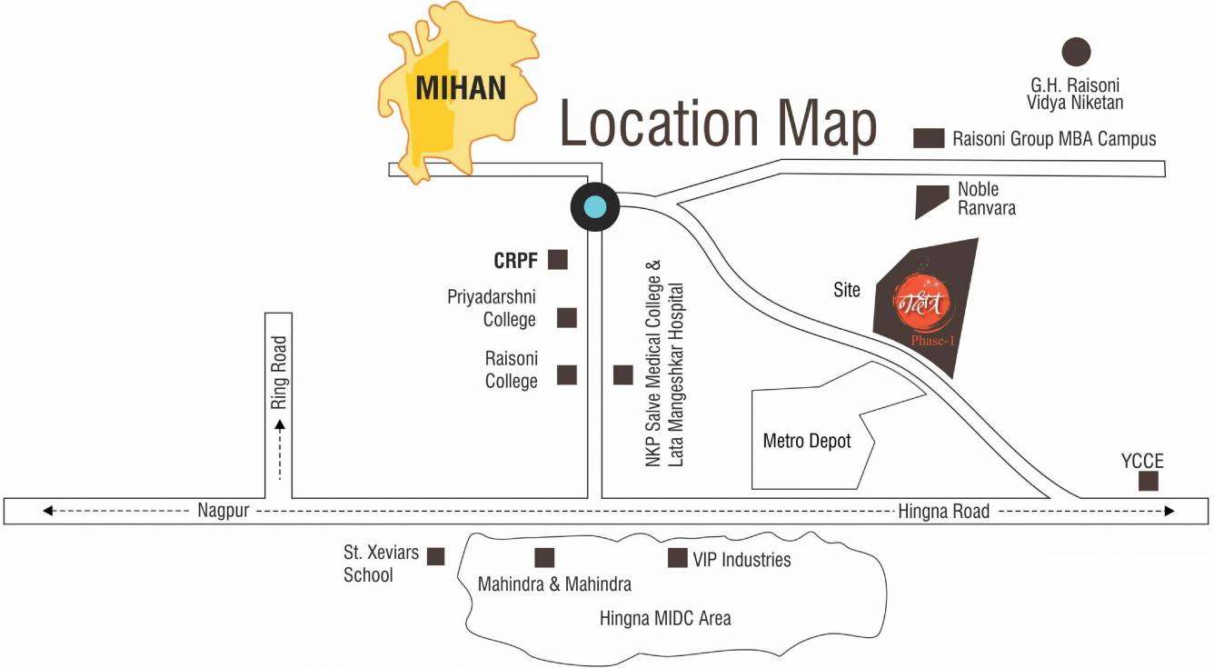 Images for Location Plan of Noble Nakshatra Wing D Phase 1 Part A