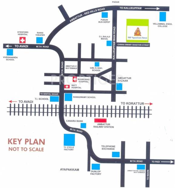 Images for Location Plan of  Vigneshvara Homes