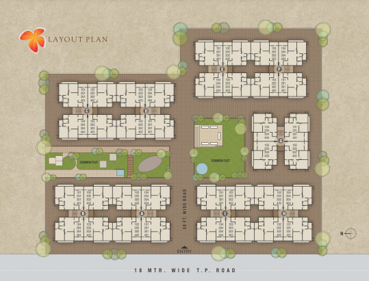  iii-residency Layout Plan