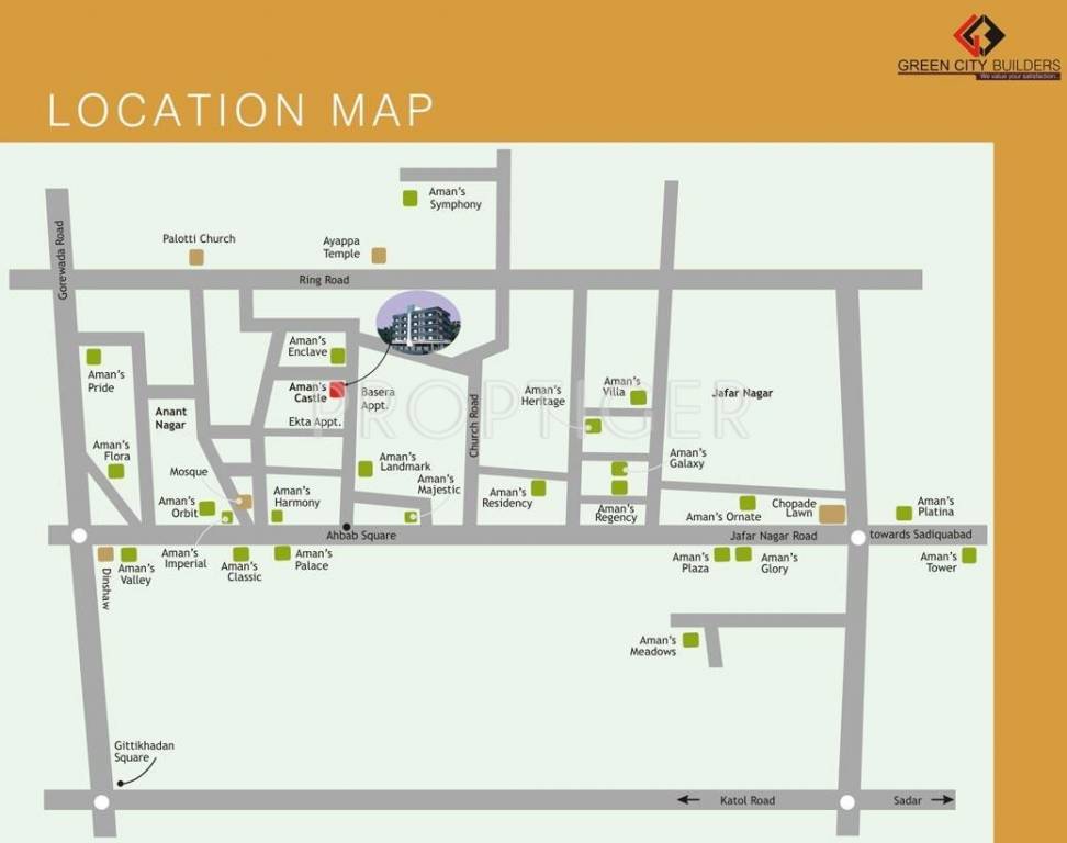 Images for Location Plan of Green Aman Castle