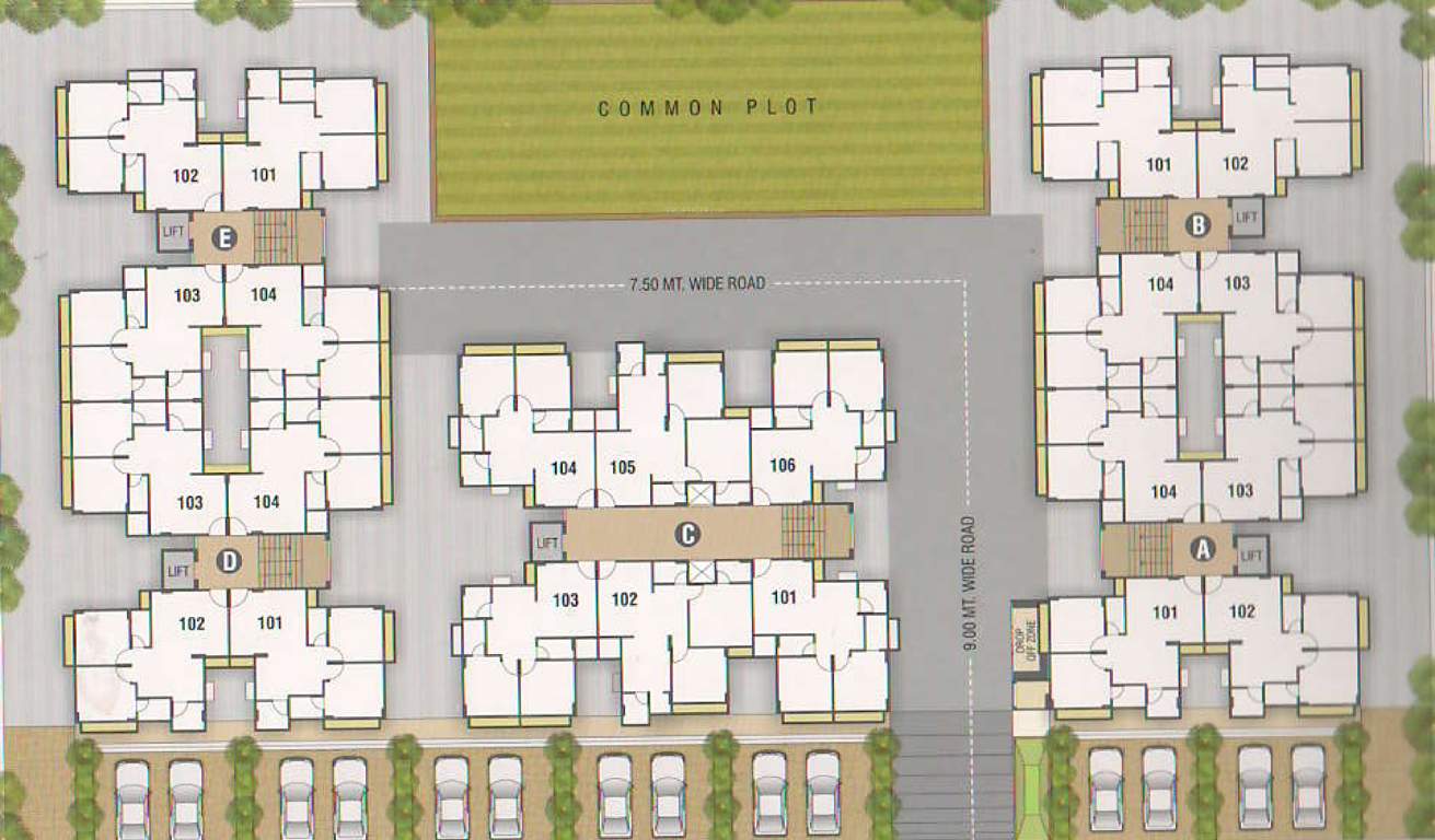 Images for Cluster Plan of PSY Pramukh Orchid