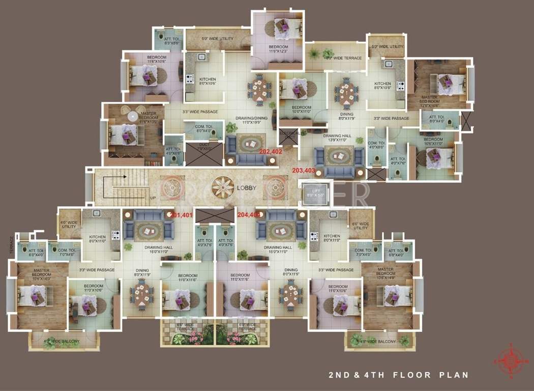 Images for Cluster Plan of Green Aman Flora