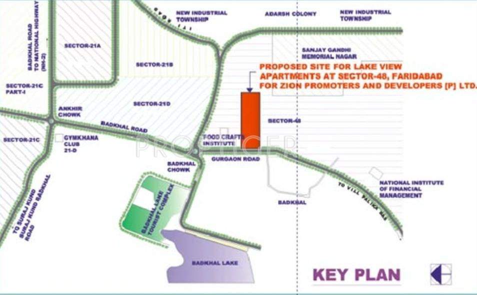 lakeview Images for Location Plan of Zion Lakeview