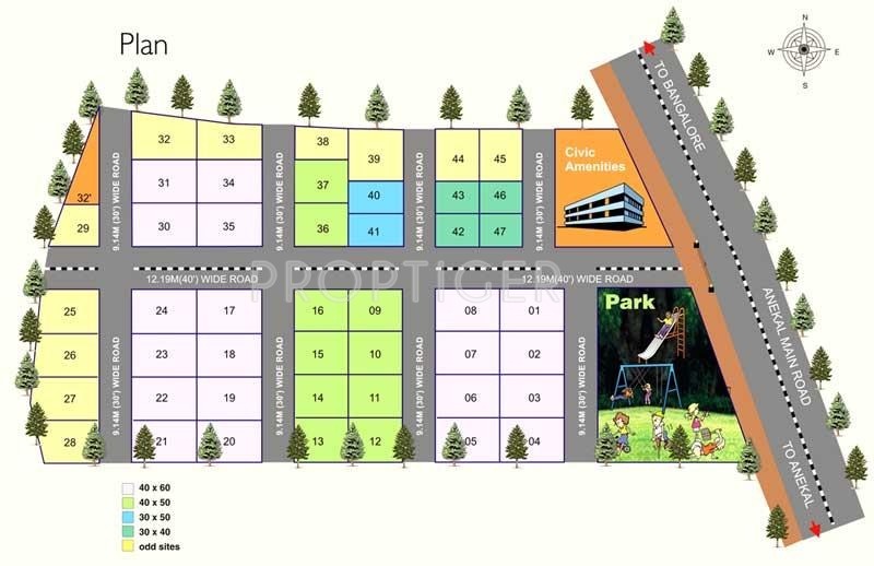 Images for Master Plan of MG Shubh Enclave