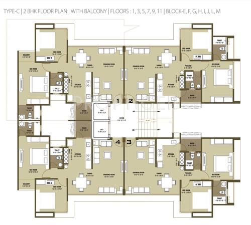  malabar-county Images for Cluster Plan of Ganesh Malabar County
