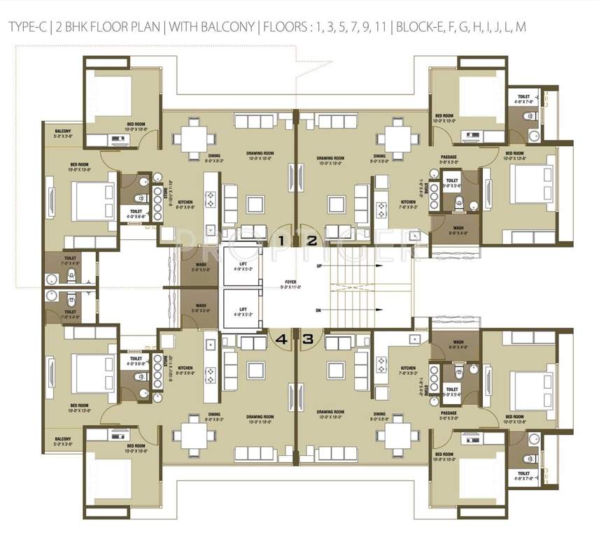  malabar county Images for Cluster Plan of Ganesh Malabar County