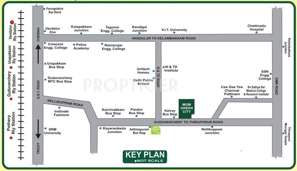 Images for Location Plan of SM MGM Green City