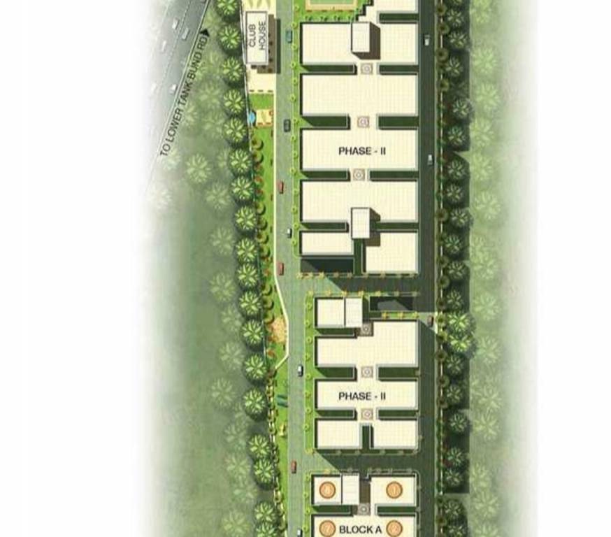 central park hyderabad Master Plan