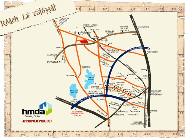 Images for Location Plan of Suchirindia Infratech Le Colossal