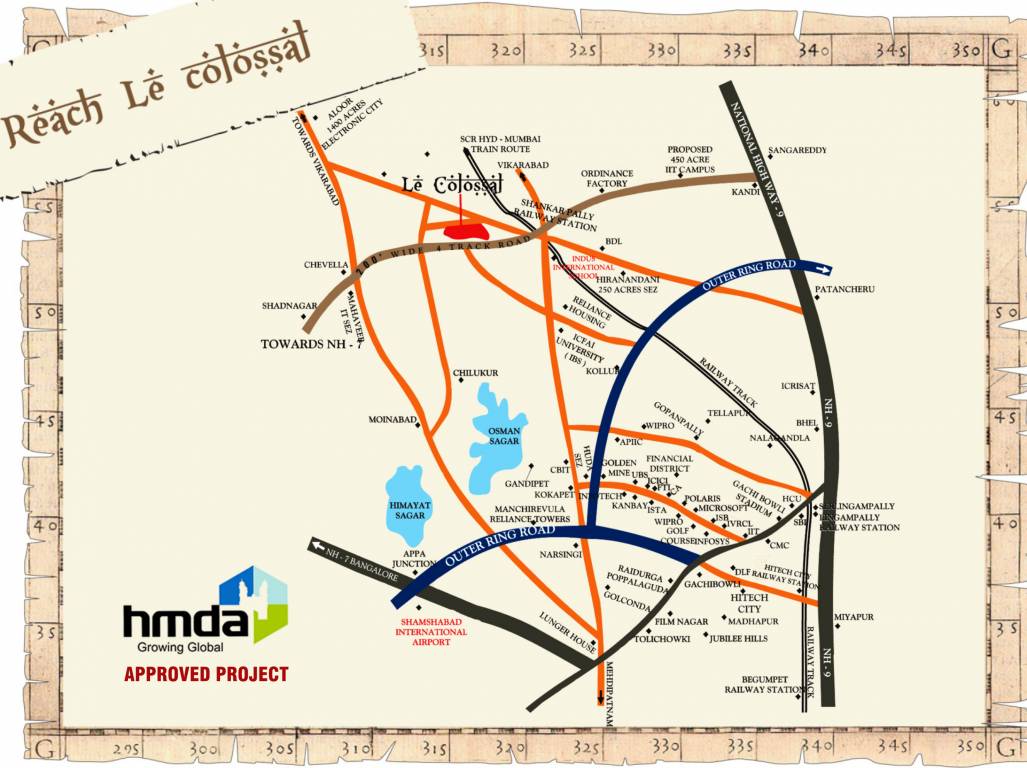 Images for Location Plan of Suchirindia Infratech Le Colossal